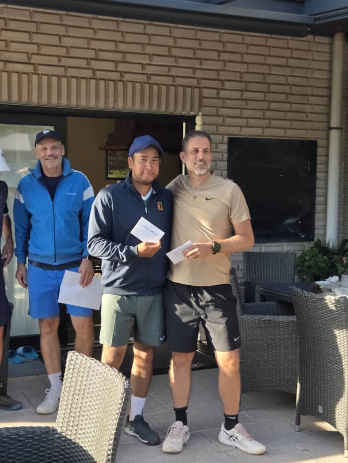 Siegerehrung Benni & Timo