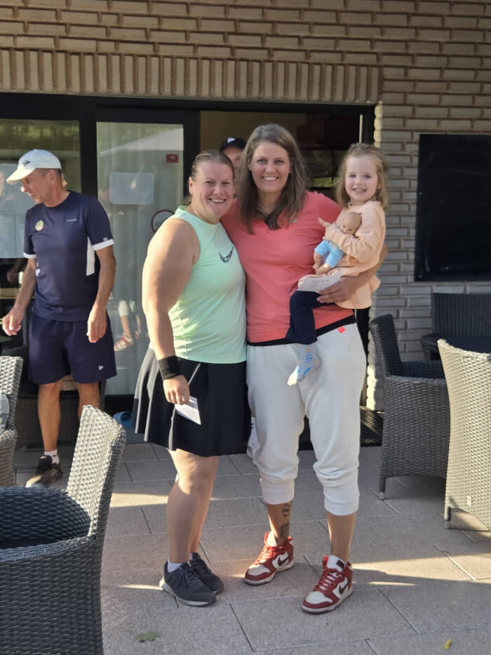 Siegerehrung Line & Marleen