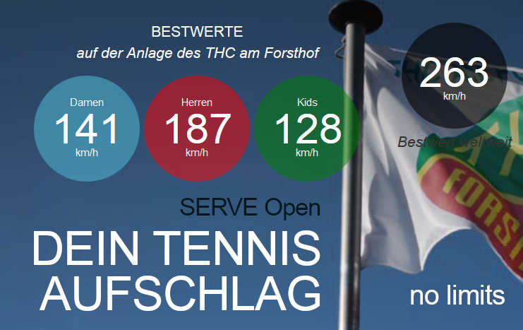Trainiing zum Aufschlagswettbewerb 
