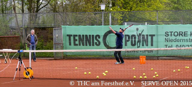 SERVE-OPEN 2014 bei Regen