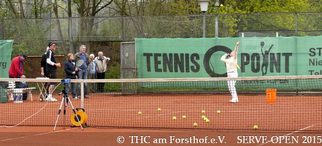 SERVE-OPEN 2014 bei Regen