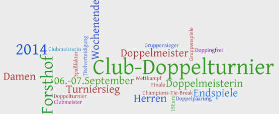 Doppel-Club-Turnier am Forsthof