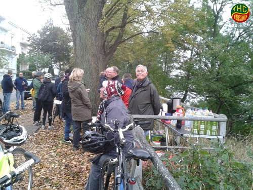 Fahrradralley im Tennisclub - Rund Hamburg