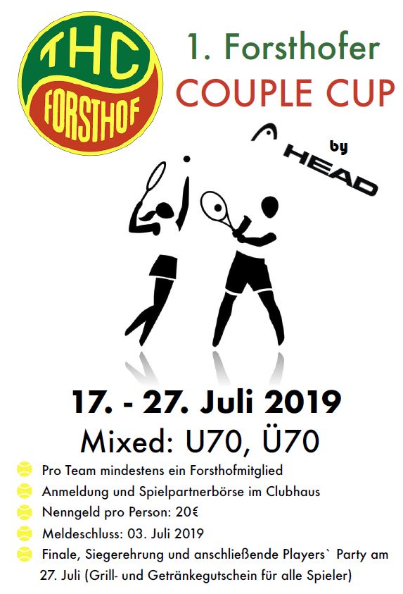 1. Forsthofer Couple Cup - Ausschreibung