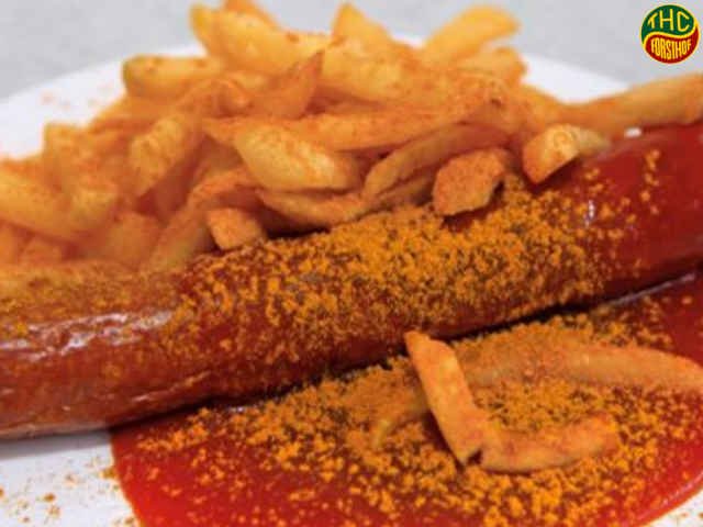 Currywurst und Pommes - Tennisbar - gut bürgerliche Gerichte