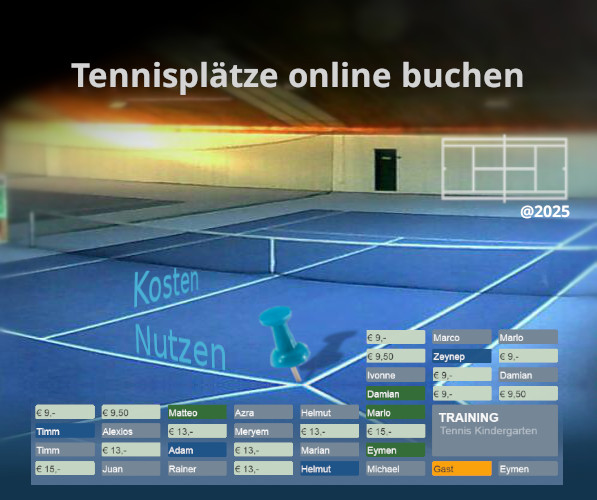 Tennis - Reservierungssystem als Open Source - Buchungssystem / Kosten - Nutzen Analyse